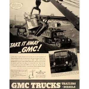 1939 Ad GMC Truck Sanitation LaGuardia Airport NYC   Original Print Ad