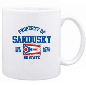   Property Of Sandusky / Athl Dept  Ohio Mug Usa City