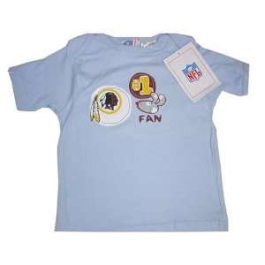 Washington Redskins NFL Reebok Baby/Infant #1 Fan Blue T Shirt  