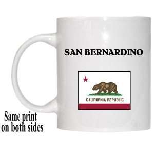   US State Flag   SAN BERNARDINO, California (CA) Mug: Everything Else