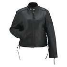 Evel Knievel Original Ladies Laced Leather Jacket MED
