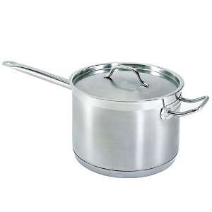 Update International SSP 7 7 1/2 Qt Stainless Steel Sauce Pan w/Cover 