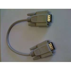  DB9 Male to DB9 Male Serial Cable 12 inch