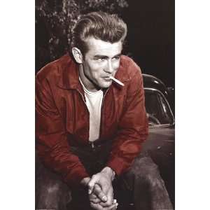  James Dean   Red Jacket by Unknown 24x36