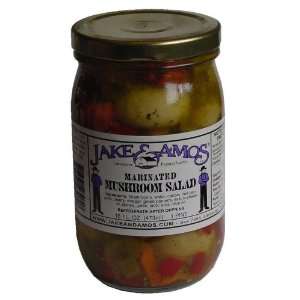 Jake & Amos Marinated Mushroom Salad, 16 Grocery & Gourmet Food