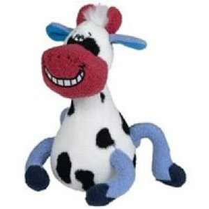  Multi Pet Deedle Dudes Cow that Sings 8in Dog Toy Pet 