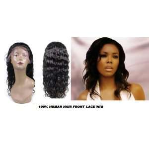  100% INDIAN REMY HUMAN HAIR 16 DEEP WAVE FRONT LACE WIG 