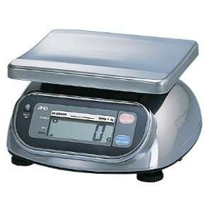 Portable Stainless Steel Washdown Scale, 2000 g:  
