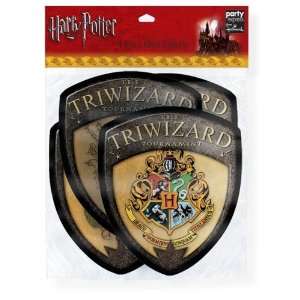  Harry Potter T Shirt Emblems Asst. (4 count) Toys & Games