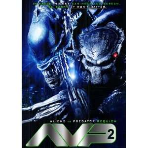 AVPR Aliens vs Predator Requiem (2007) 27 x 40 Movie Poster Style J 