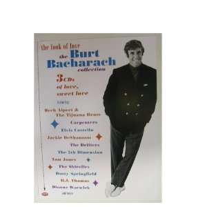  Burt Bacharach Poster Great Face Shot