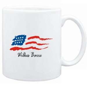  Mug White  Wilkes Barre   US Flag  Usa Cities: Sports 