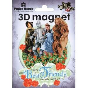  Paper House 3D Magnets, Oz Poppy Fields