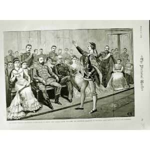   1883 SILVER WEDDING BERLIN PAINTER DIELITZ ROYAL PARTY