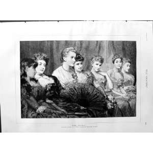   1887 Hicks Fine Art Ladies Theatre Royal Academy Print: Home & Kitchen
