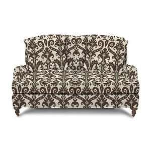  Williams Sonoma Home Bedford Loveseat, Large Scale Ikat 