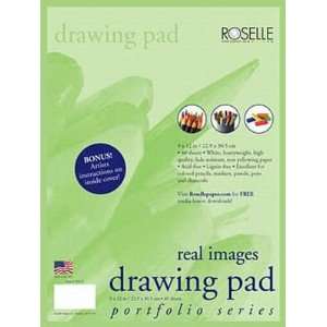  Roselle Drawing Pad 9 X 12, 40 Sheets (9 Pack) Health 