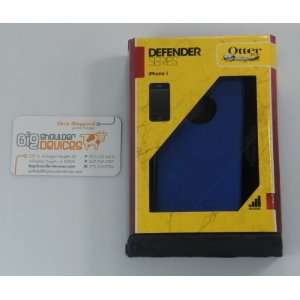  OTTERBOX DEFENDER SERIES APPLE IPHONE 4 BLUE/BLACK Cell 