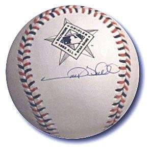   League by Detroit Tigers   Autographed Baseballs 