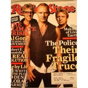  Rolling Stone Magazine Back Issue June 28, 2007 The Police on Cover 
