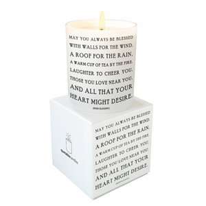 May You Always Be Blessed   Irish Blessing Candle