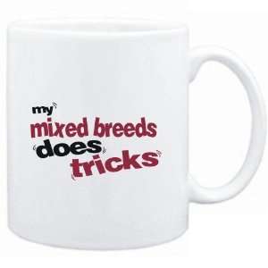    Mug White  MY Mixed Breeds DOES TRICKS  Dogs: Sports & Outdoors