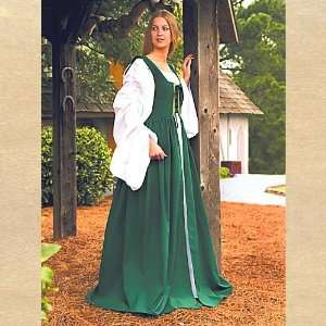  Renaissance Costume   Fair Maidens Dress(Green)   Large 