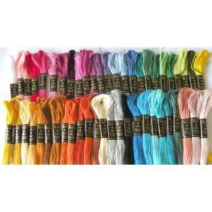  50 Anchor Embroidery Cross Stitch Threads Floss/skeins J&P 