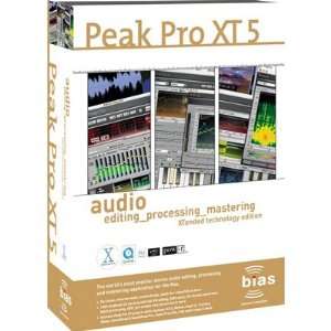  Bias Peak Pro XT 5 Digital Audio Editing Processing and 