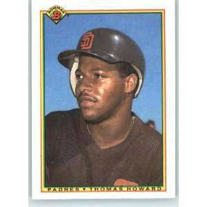 1990 Bowman #212 Thomas Howard   San Diego Padres 