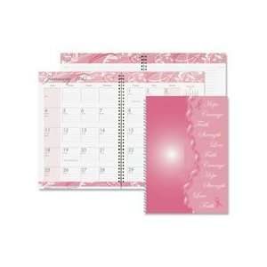  Monthly Journal,Breast Cancer,Jan Dec,100 Rld Pgs,7x10 