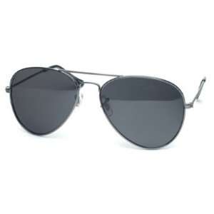   Premium Sunglasses UV400 Lens Whole Black Frame Metal Fashion Aviator