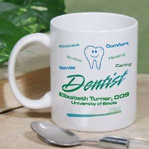  Personalized Dentist Coffee Mug: Kitchen & Dining