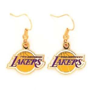  NBA Los Angeles Lakers Earrings: Sports & Outdoors