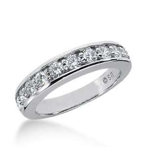 Diamond Wedding Ring 10 Round Stone 0.10 ct Total 1.00 ctw. 643 WR2426 