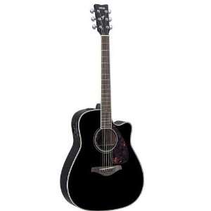 guitar yamaha acoustic
 on Yamaha FGX720SC Black Acoustic Guitar Yamaha FGX720SCBL