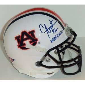 Cam Newton Autographed/Hand Signed Auburn Tigers Mini Helmet with 