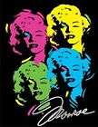MARILYN MONROE T Shirt Andy Warhol Neon Prints Pop Art Grafitti Icon 
