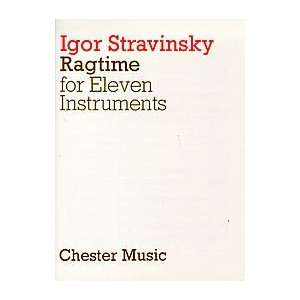 Igor Stravinsky Ragtime For Eleven Instruments Sports 