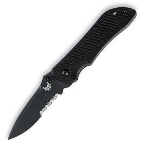  Benchmade Assisted Nitrous Stryker Black Combo Edge 3.7 