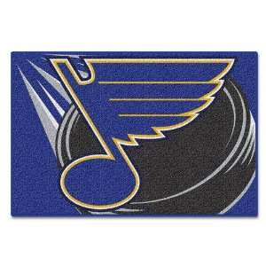 Saint Louis Blues NHL Tufted Rug (20x30)  Sports 