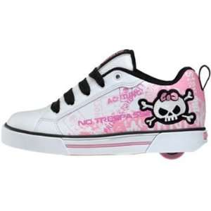 Heelys Sheer 7420 White/Pink/Black/Silver heelys shoes:  