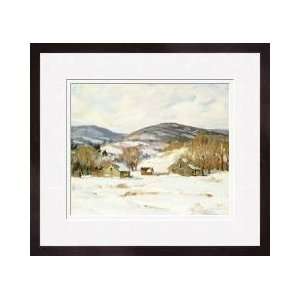  Early Snow Framed Giclee Print