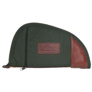    Shaped Pistol Case Green Canvas With CSP27 28083