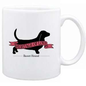    New  Basset Hound  Heritage Of Love  Mug Dog