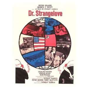  Dr. Strangelove Movie Poster, 11 x 15.5 (1964)