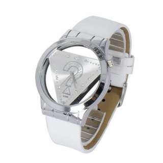 New Fashion Hollowed Triangle Quartz Wrist Watch Unisex  