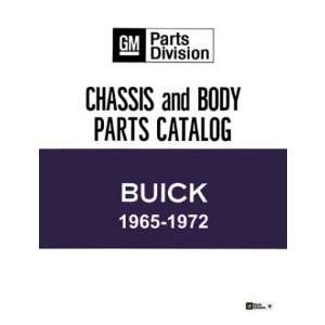    1968 1969 1970 1971 1972 BUICK Parts Book List Catalog Automotive