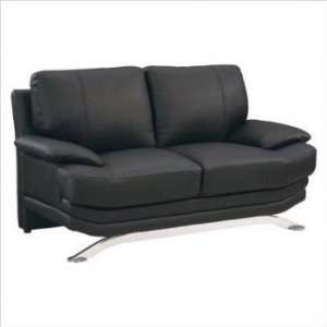  Wilcox Leather Loveseat   Available in 3 Colors Kitchen 