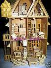 Vintage Arrow Cape Cod Wood Doll House Dollshouse Kit w/ Shingles 